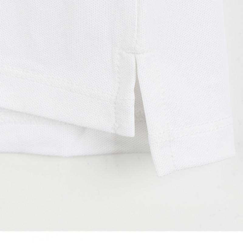 Original Zippor Damen S geprägtes Logo Kontrast Lippenfarbe Viertelreißverschluss Tech Pique Polo