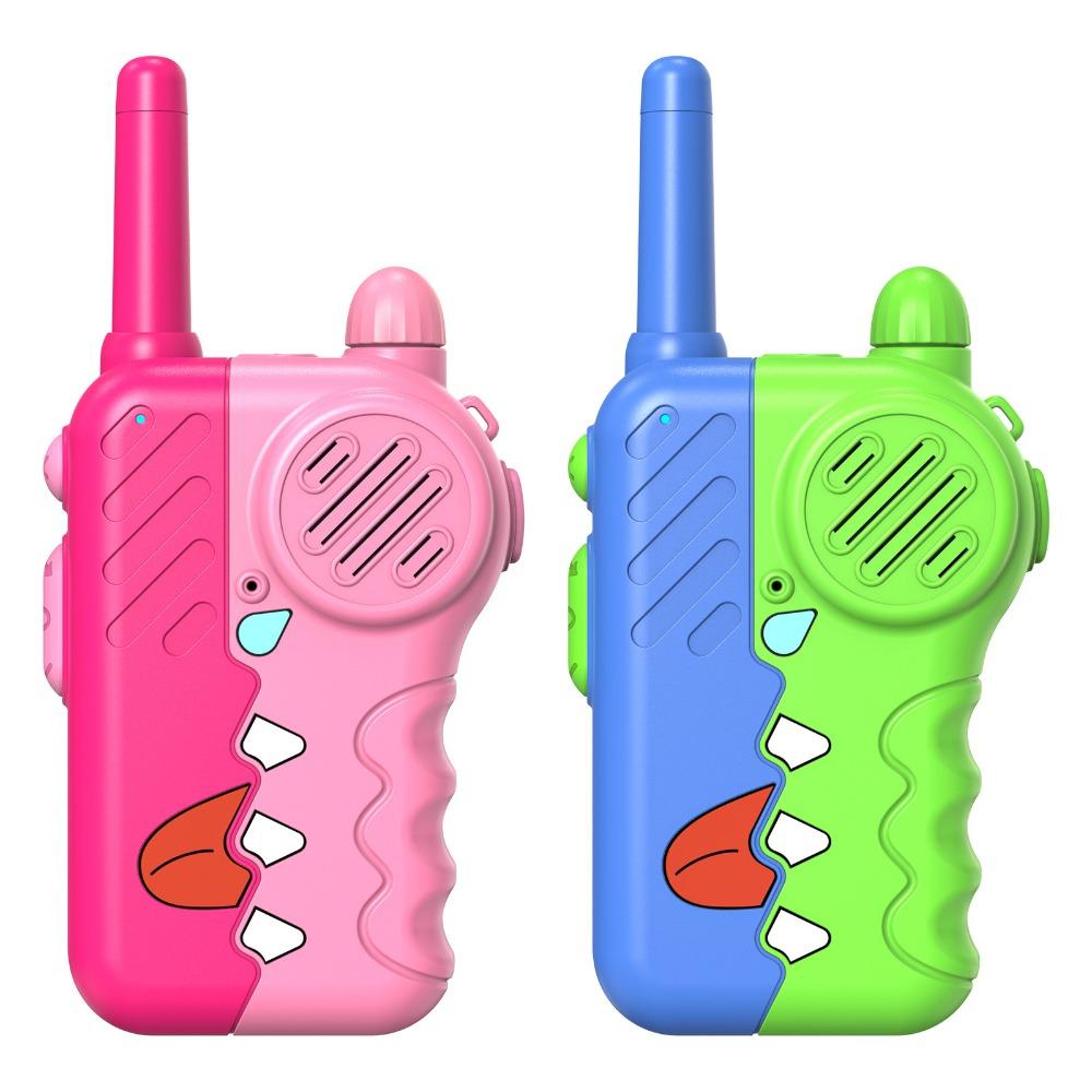 Drop-Proof Design Kids Walkie Talkies Easy To Operate Wireless Cartoon Pagers Home