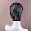 Black Lace Mask Unisex Sexy Head Mask Elastic Face Cover For Cosplay Party Performance Headgear