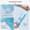 Chahua 100-Pack Waterproof Anti-Slip Disposable Shoe Covers