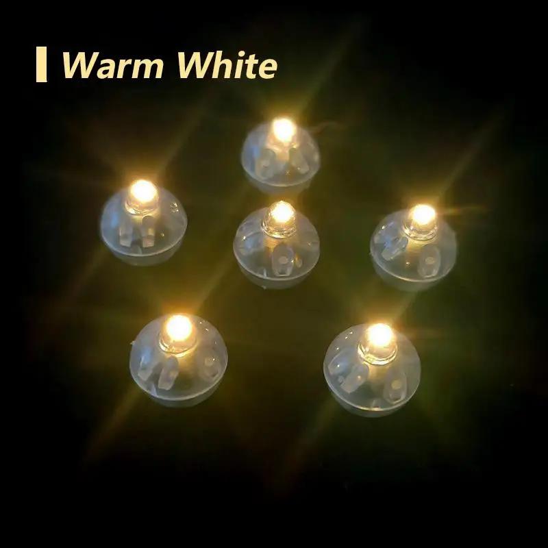 10/20/50/100pcs Tumbler Round Ball Light Balloon LED Flash Luminous Lamps Lantern Light for Wedding Party Birthday Decor
