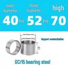 Steel Shaft Sleeve: Inner Diameter 30, Outer Spacer 48/50, Wear-Resistant for Removal and Guide Applications (Inner 35/37/38).