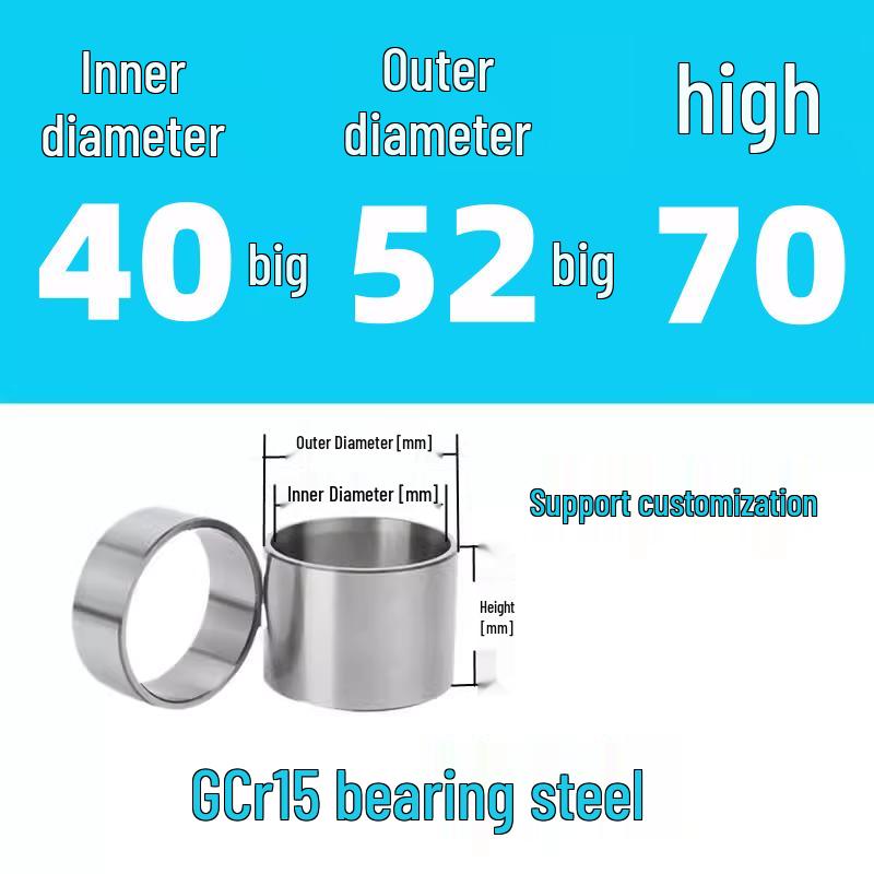 Steel Shaft Sleeve: Inner Diameter 30, Outer Spacer 48/50, Wear-Resistant for Removal and Guide Applications (Inner 35/37/38).