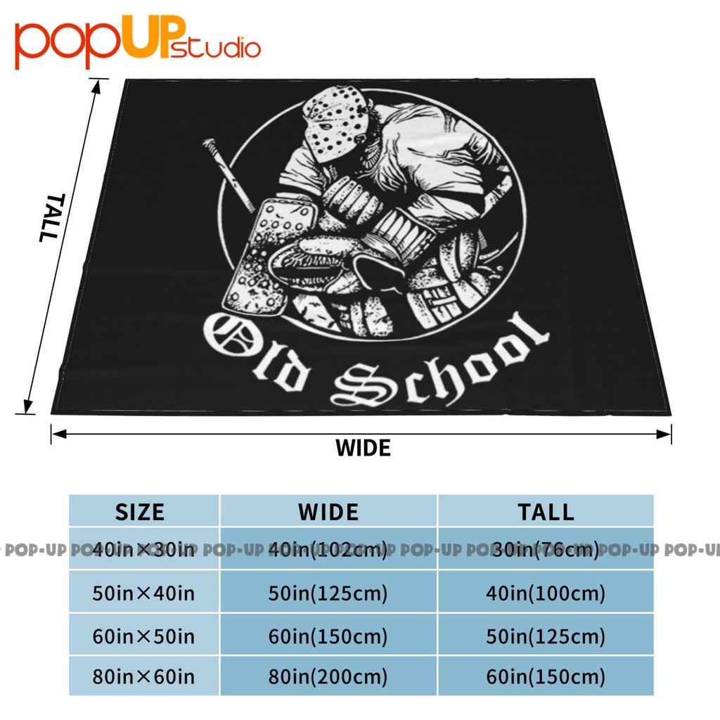 Hockey Goalie Old School Ultra-Soft Blanket Quilt Winter Sofa Cover Bed Covers