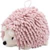 New Soft Hedgehog Chenille Hand Towel Hanging Fluffy Chenille Towel Fast Drying Super Absorbent Funny Hand Towel
