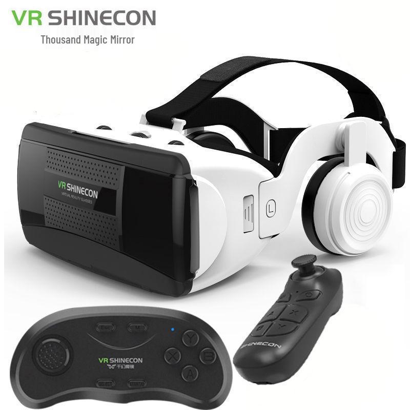 All-in-One VR Headset: Mobile 3D Cinema & Gaming Experience