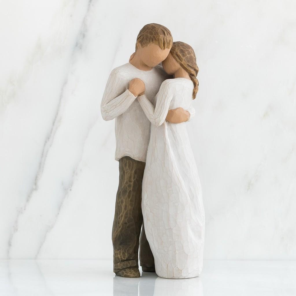 Premium American Family Statue Figurine Creative Wedding Gift Home Office Decor