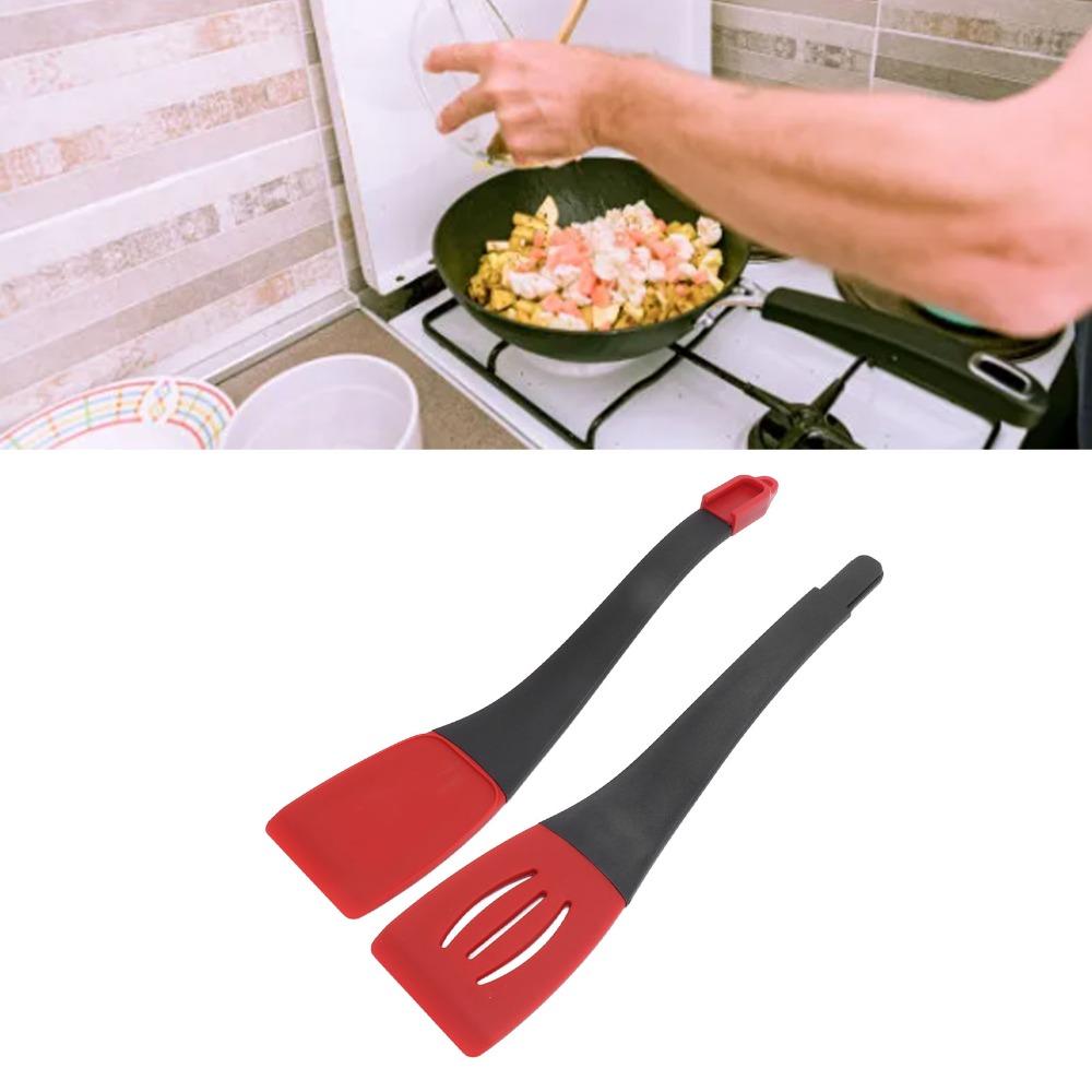 Silicone Food Tongs 3 In 1 Design Grilling Tongs Durable Cooking Spatulas Grilling Cooking