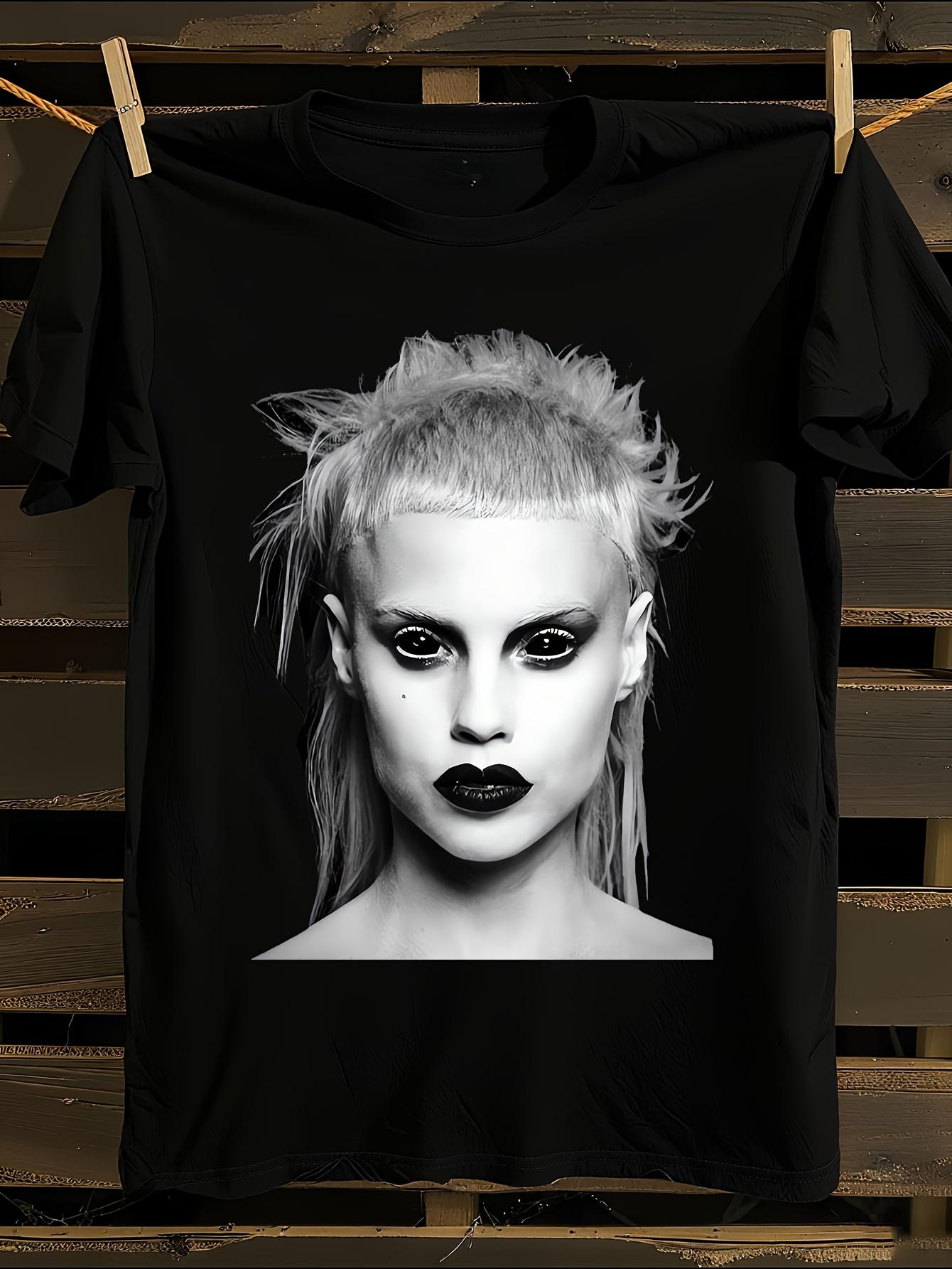 Die Antwoord Yolandi Visser Iconic Face Name Graphic Tshirt M