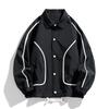 8XL Oversized Spring Jacket Men's Lapel Jacket Collar Casual Loose Jacket