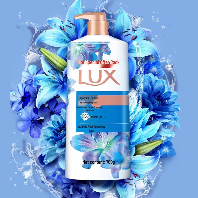 Гель для душа Lux Sparkling Icy Cool