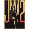 John Wick Snelheidsachtervolging Retro Muurposter - Keanu Reeves Kraft Art 257