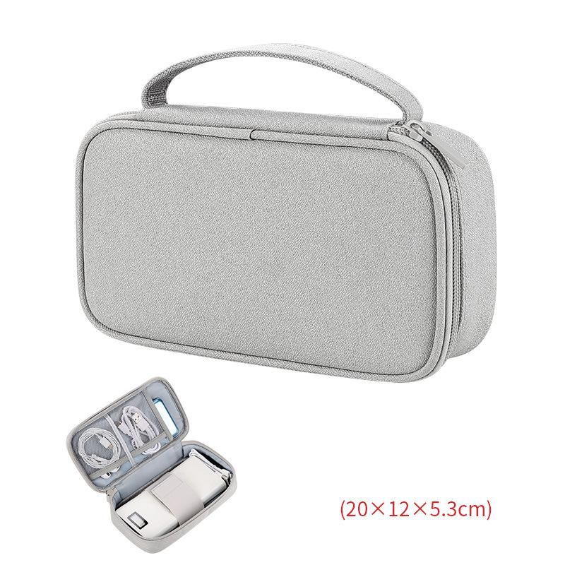 Multifunctional Mobile Phone Digital Accessories Storage Bag Mobile Phone Bag U Disk Charging Treasure Mobile Hard Disk Data Cable Storage Bag