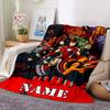 Customiz Name Personality The Avengers Blanket Soft &Warm Sofa Office Bed Travel Lunch Break Blanket, Gift Suitable All Seasons