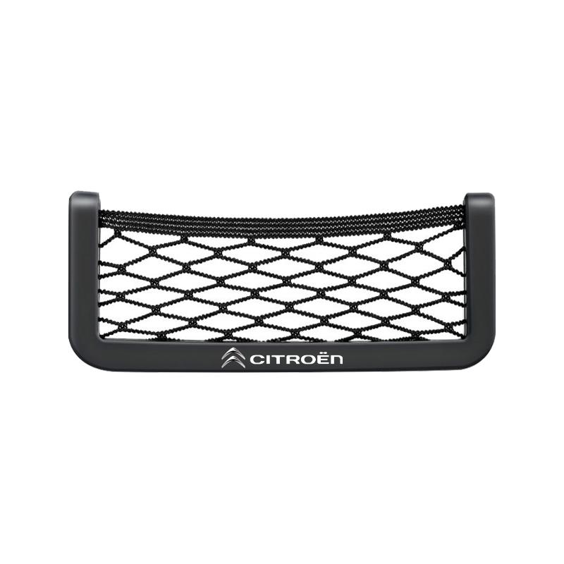 Car Net Bag Phone Holder Storage Net Box Pocket Organizer For Citroen C1 C2 C3 C4 C5 C6 C8 C4L DS3 DS4 DS5LS DS6 Accessories
