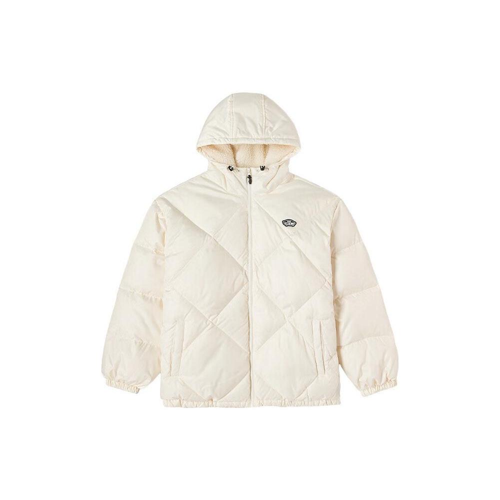 New Vans Down Jackets Unisex Ecru VN000FBZ3KS