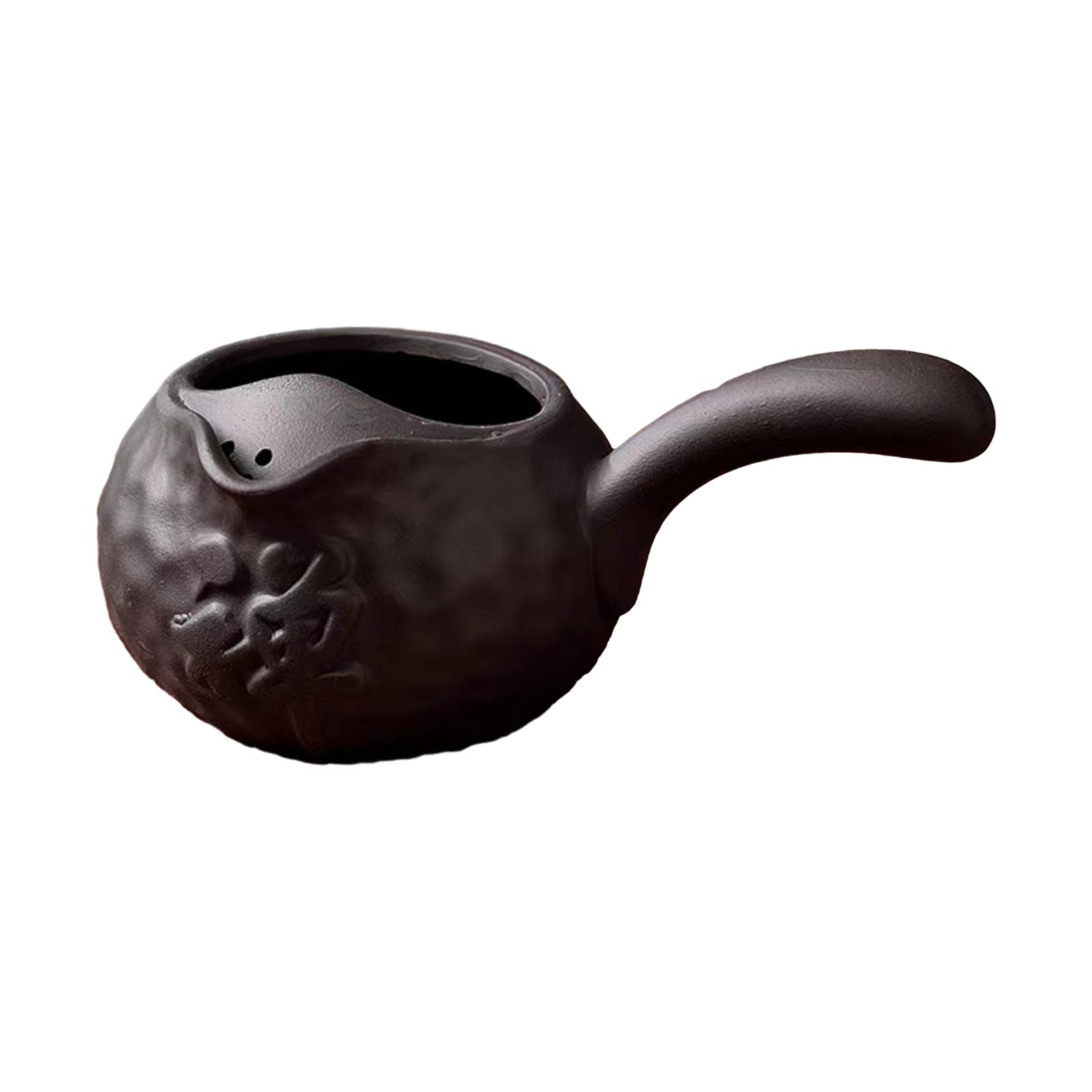 Керамический чайник Кюсу Куробизен с ситечком 160ml