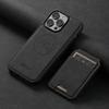 iPhone 17 Pro MagSafe Leather Case with Wireless Charging & Magnetic Card Holder Stand