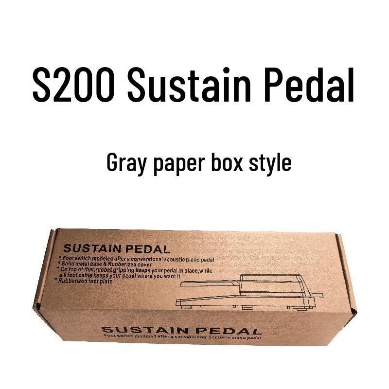 S200 Universal Electric Piano Sustain Pedal for Electronic Keyboards and Synthesizers