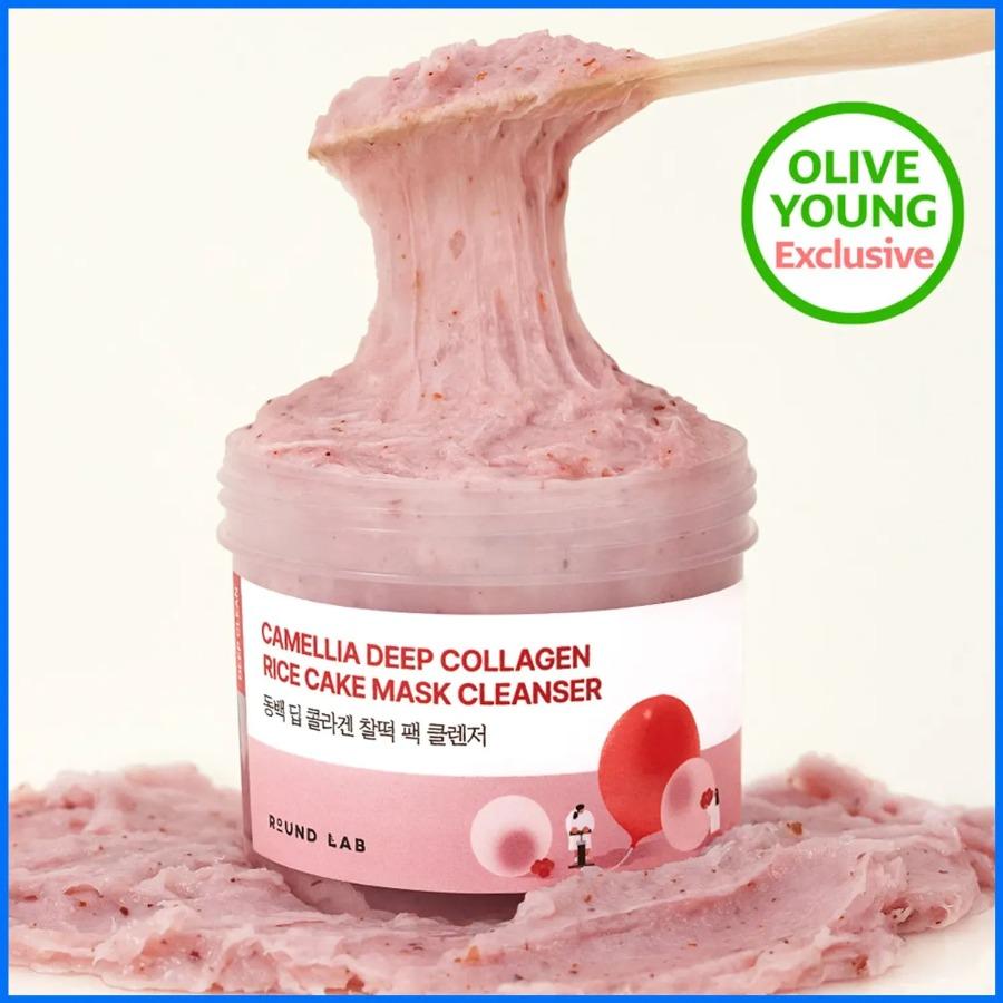 

ROUND LAB Camellia Deep Collagen Rice Cake Mask Cleanser 100ml Cleanser 100ml