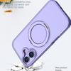 For iPhone 17 Case Compatible with MagSafe TPU + Acrylic Kickstand Phone Cover
