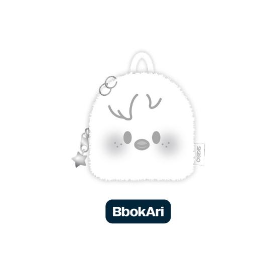 Pre-order Stray Kids World Tour dominATE: celebrATE SKZOO Original Backpack Silver ver.
