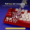 AK680 Mechanical Gaming Keyboard Wired Hot Swap 68 Keys Ergonomic E-Sport Office Type-C Laptop Accessory Gamers and Professional