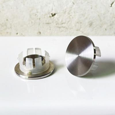 Stainless Steel Sink Overflow Covers Round Replacement Wash Basin Overflow Ring Plug Trim Ring Cap Kitchen Bathroom Supplies