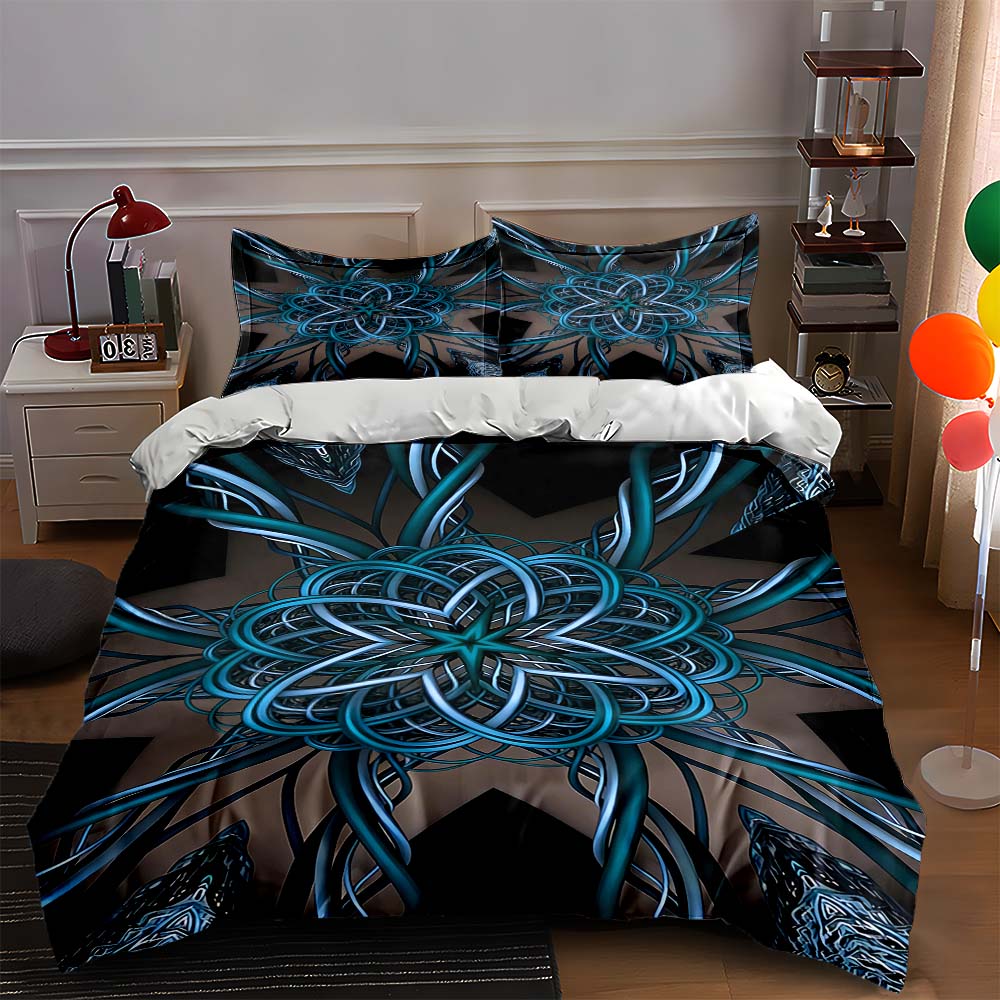 

Abstract, geometric, intricate. Bedding Duvet cover sets Duvet covers Pillowcases gifts (1 * Duvet Cover 2 * Pillowcases, without duvet insert) 135x200cm