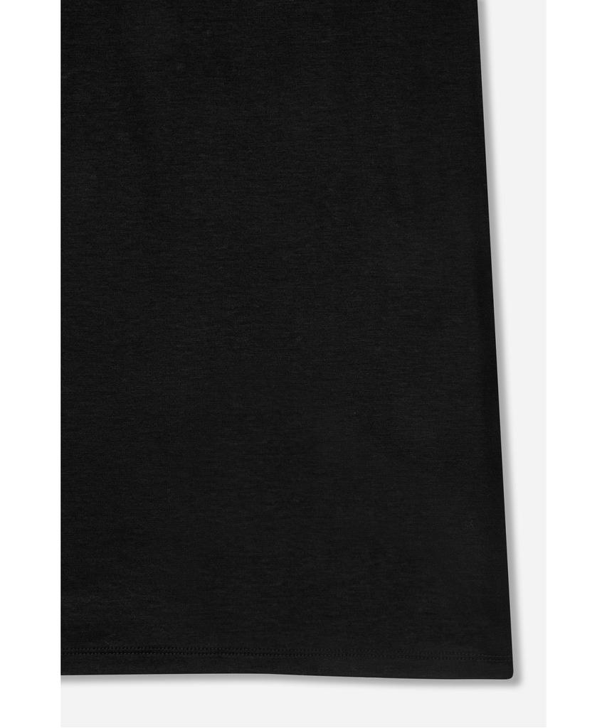 Jaa [Jaah] Women'S Silket Cotton T-Shirt_Black