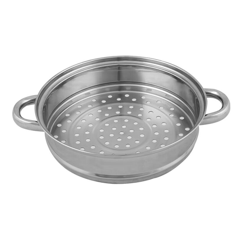 LUVHOO 410 Stainless Steel 2-Layer Steamer Pot 28cm