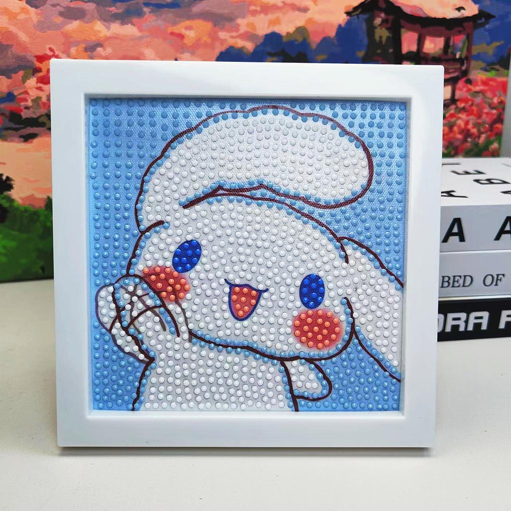 Children'S Diamond Painting Handmade Diy Masonry Painting Cartoon Diamond Sticker Bedroom Living Room Decorative Painting Photo Frame