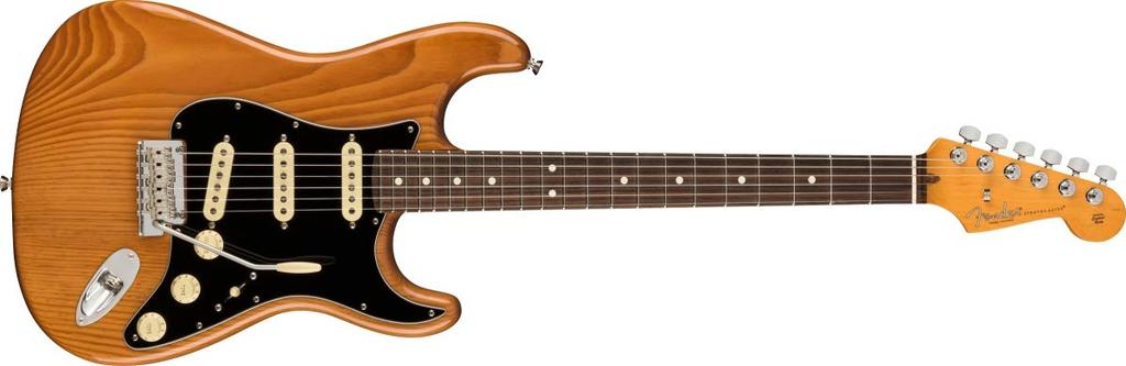 Fender Electric Guitar American Professional II Rosewood Roasted Pine Stratocaster®, Fingerboard,