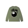 STU SS25 dice printing long-sleeved t-shirt for men and women of the same style, spot classic