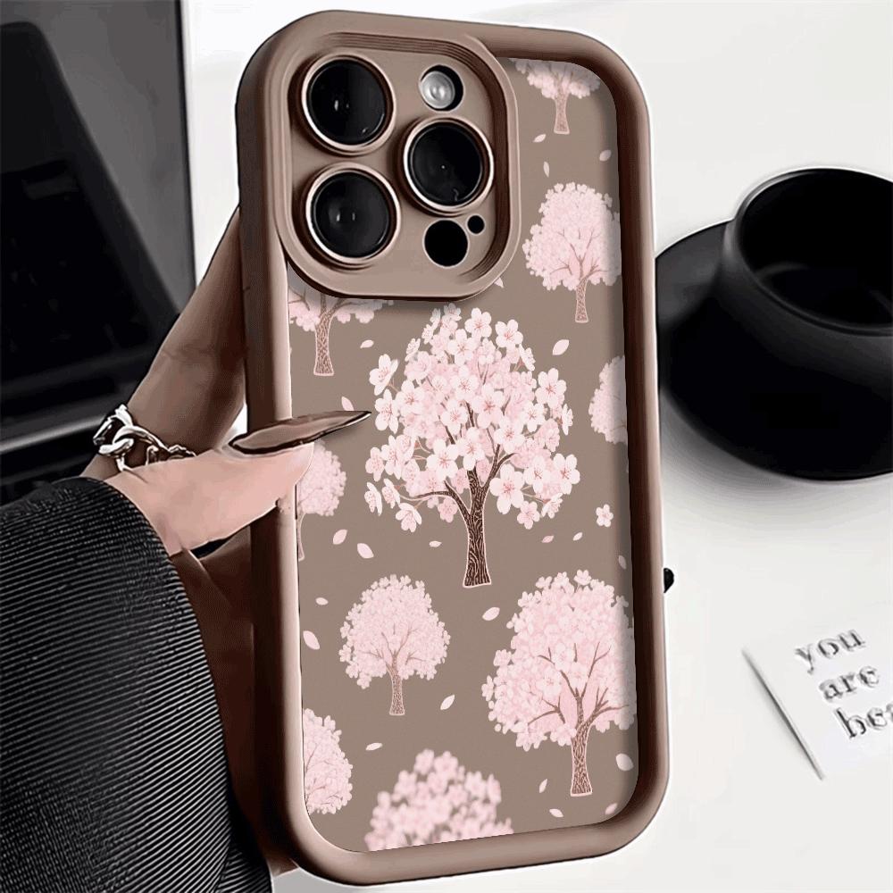 Coque de téléphone pour Xiaomi Redmi Note 14 13 12 11 10 9 8 7 Pro/Plus 5G Impression populaire de fleurs roses Anti-choc Protection Housse souple