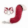 Y2K Anime Wolfsohr Stirnband Schwanz Set Cosplay Kostüm Party Tier Rollenspiel Plüsch Accessoire