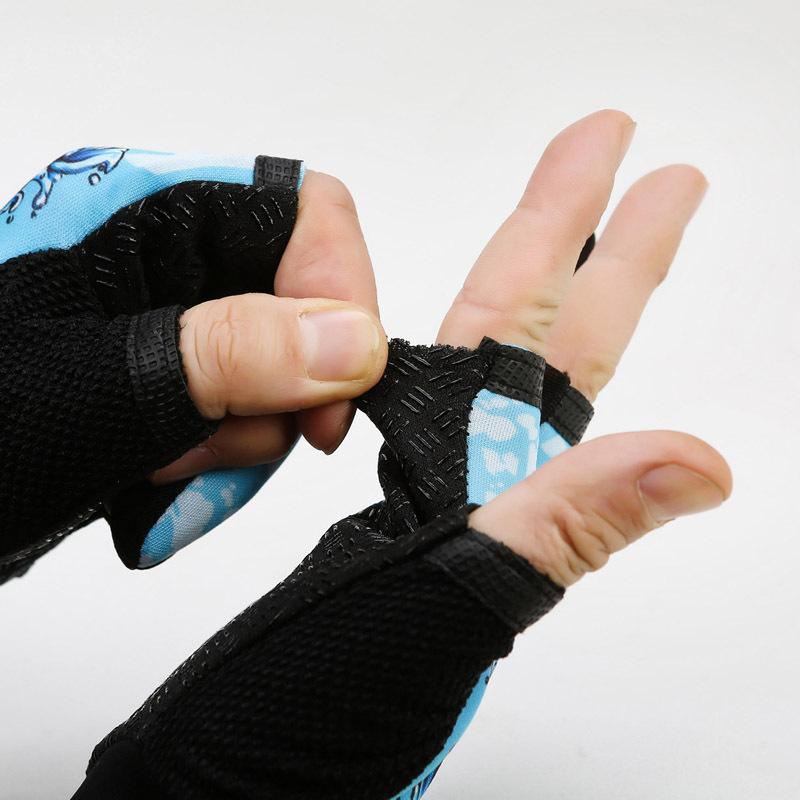 Outdoor-Sportarten mit Samttau-Drei-Finger-Angelhandschuhen, atmungsaktiv und rutschfest, Meeresfischen und Fanghandschuhe