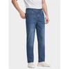 Men's Slim Straight Washed Stretch Denim Jeans