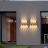 LED nástěnné svítidlo vnitřní a venkovní IP65 Vodotěsné Moderní minimalistický styl 3W/5W/7W žárovky Hliníkové verandové zahradní osvětlení