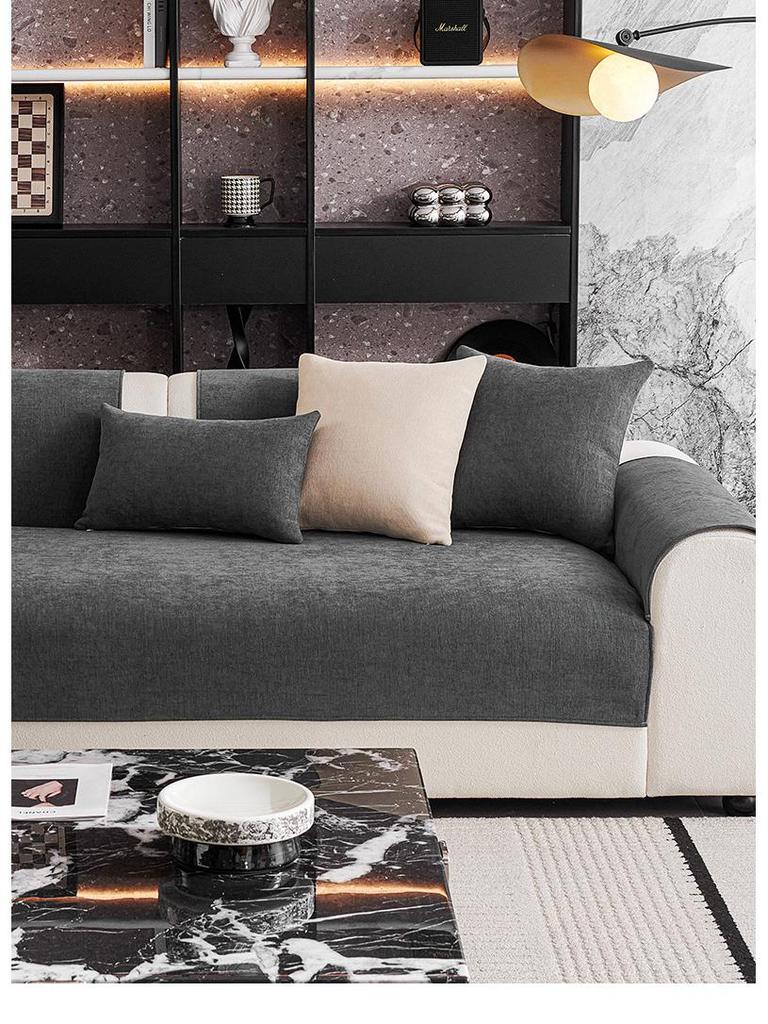 2025 New Style Waterproof Chenille Sofa Cushion - Non-Slip, Universal Fit for All Seasons