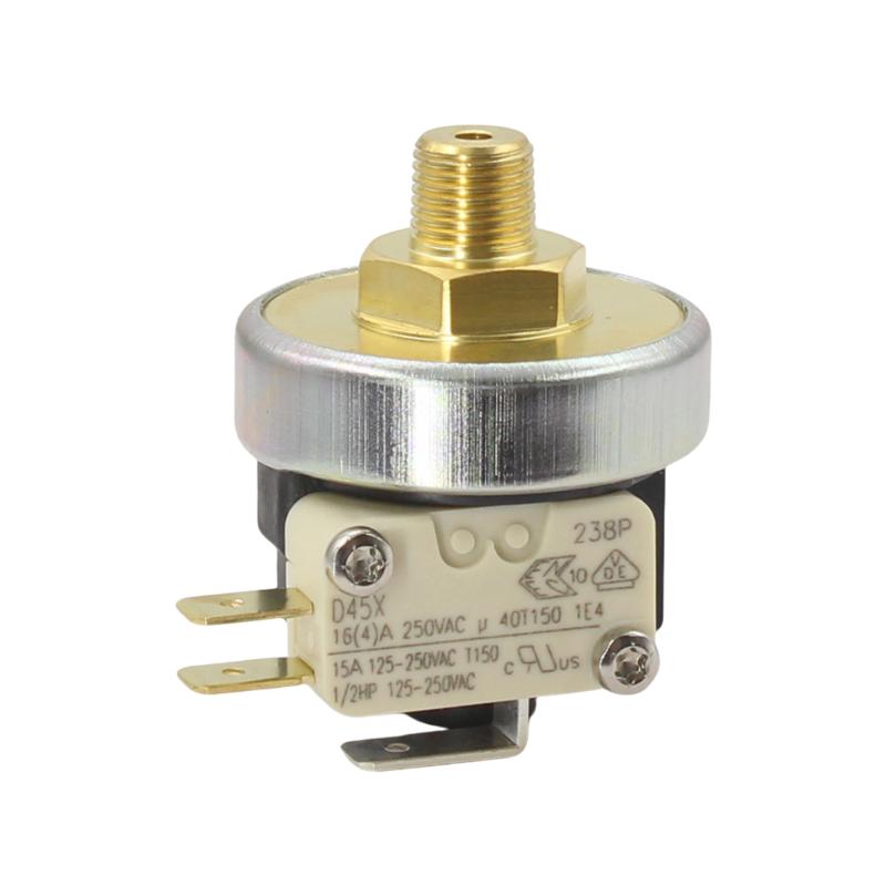 Boiler Electric Heating Steam Generator Iron Spare Parts 3.5bar  NPT 1/4 "Pressure Control Pressure Switch