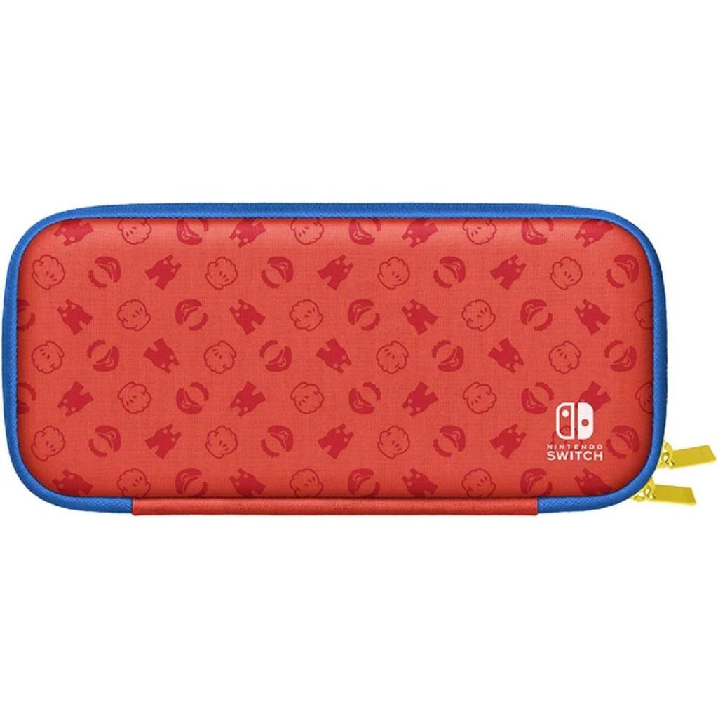 Nintendo Switch Mario Red x Blue Set with Red x Blue Carrying Case [Refurbished] "Mario Edition"