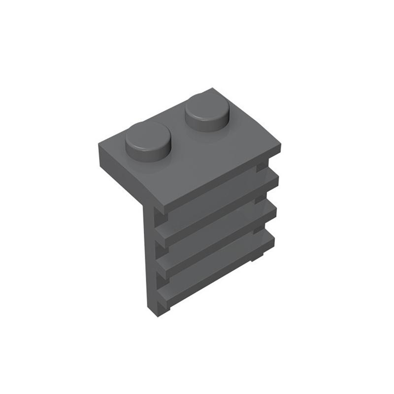 10Pcs 4175  Grille Stripes Building Block Moc Color Ladder Accessories Compatible with Brick Children Toy Gift Box