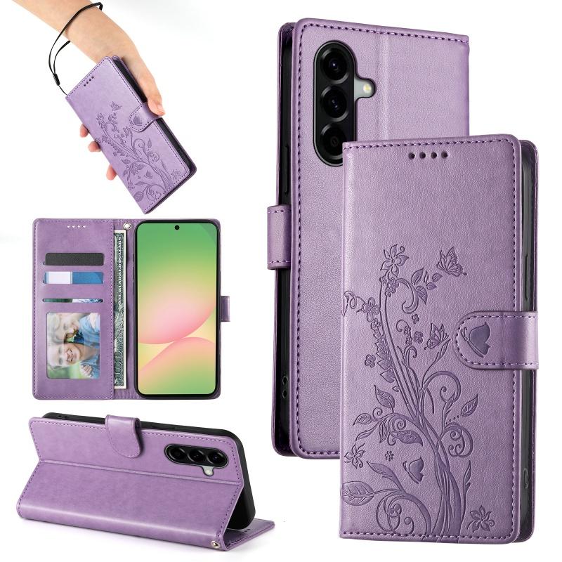 Leather Wallet Card Phone Case For Samsung Galaxy A17 A56 A36 A26 A16 A55 A35 A25 A15 A54 A34 A14 A53 A33 A23 A13 A52S A32 Cover