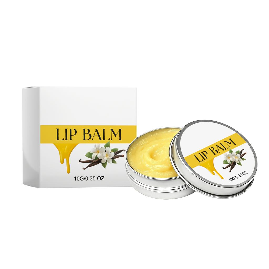 Beef Tallow Honey Lip Balm Contains Plant Extract Essence and Oil-based Formula, Offering Light, Moisturizing, Soft, Smooth, and Easy-to-apply