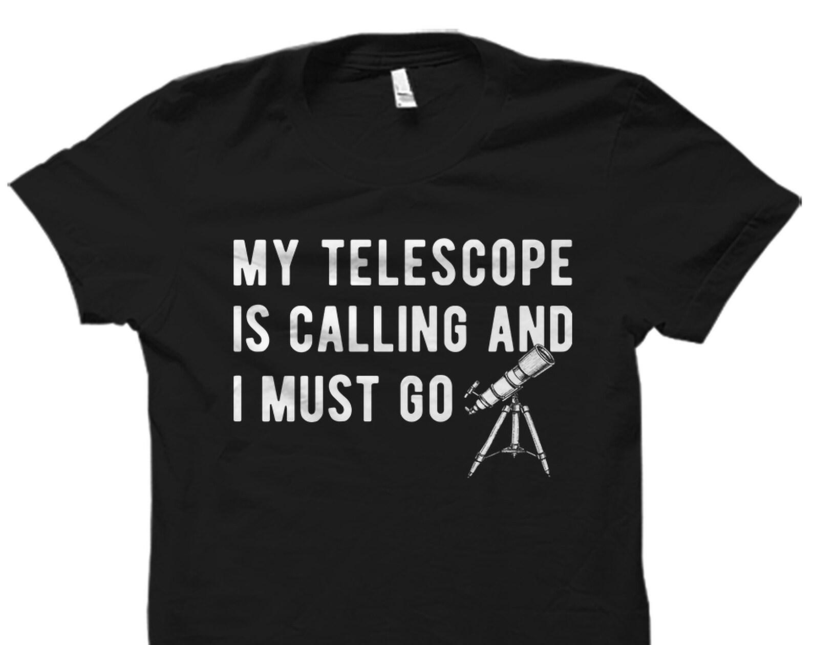 Astronomy Gift Astronomy Shirt Solar System Shirt Telescope T-Shirt Astronomy T-Shirt Astronomer Gift Space Shirt Telescope Gift #OS5562 4XL