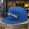 pc New York USA Pattern Baseball Cap with NYC Skyline  Iconic Landmarks  Adjustable Snapback Flat Brim Hat Suitable for Golf