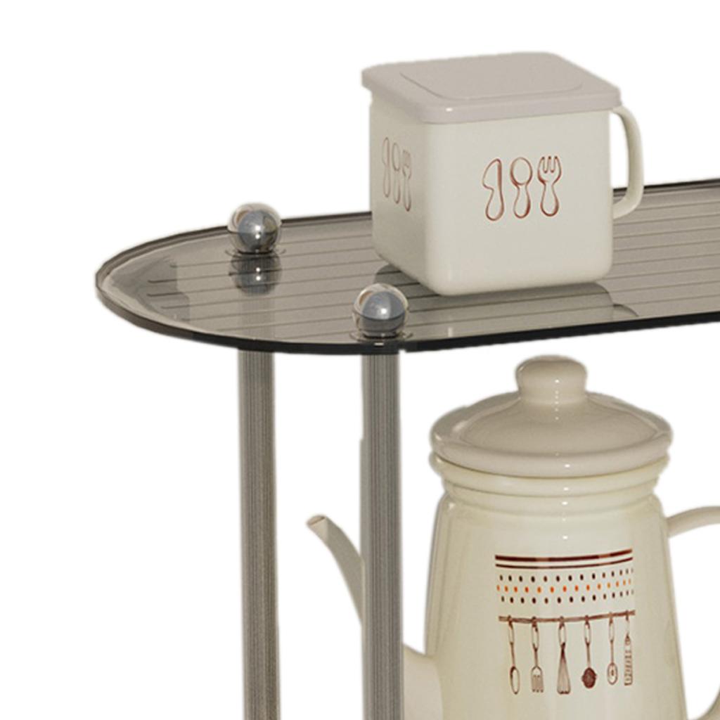 Decorative Display Table Shelf Simple 3 Layers Detachable Desktop Organization Rack for Bedroom