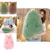 Adorable Plush Stuffed Toy Dinosaur Bear Pillow For Kids And Home Decor
