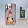 Audrey H-Hepburn Super Actor Phone Case For iPhone Magsafe Magnetic 17,16,15,14,13,12,11  Wireless Charging cover
